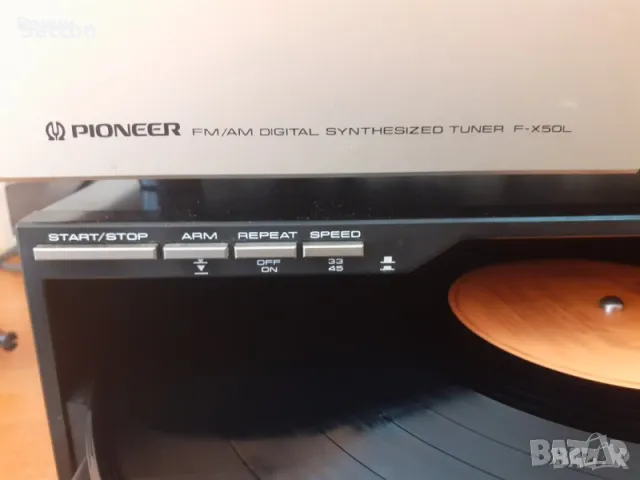 PIONEER PL-X50 грамофон с предно зареждане, снимка 3 - Грамофони - 49040729