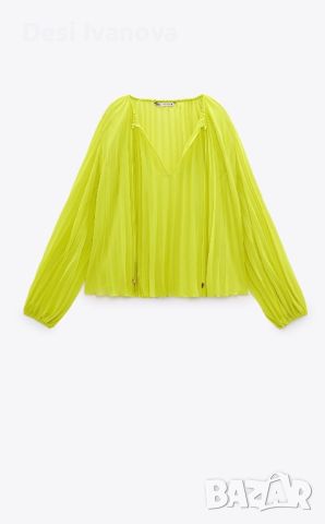 Блуза на Zara, снимка 5 - Блузи с дълъг ръкав и пуловери - 45557197