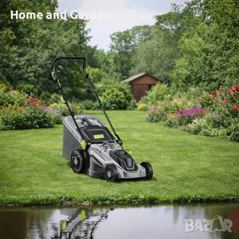 Мощна електрическа косачка за трева 2400W , снимка 3 - Градинска техника - 53944703