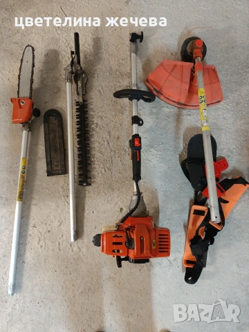 Бензинов тример/храсторез/резачка 4 в 1