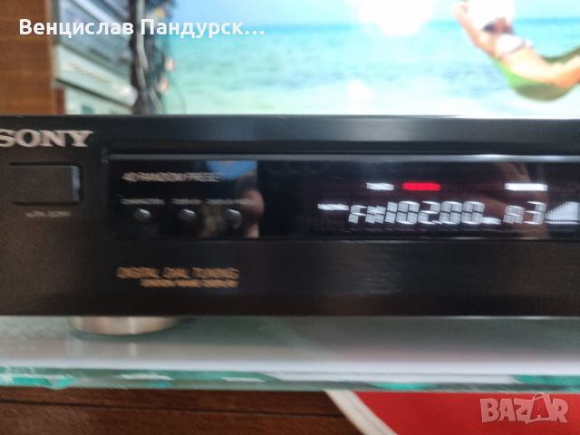 Stereo Tuner Sony ST - S211, снимка 1 - Ресийвъри, усилватели, смесителни пултове - 46485668