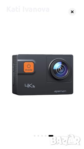 Спортна екшън  Apeman A80, Ultra Hd 4K, 20 MP, Под вода 40 м, Wi-fi hotspot, Комплект  аксесоари, снимка 6 - Спортна екипировка - 46039367