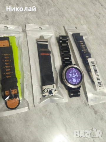 Продавам Garmin Vivoactive 3 комплект с верижки , снимка 6 - Смарт часовници - 54059061