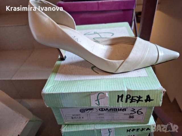 нови обувки естествена кожа , снимка 2 - Дамски обувки на ток - 54209411
