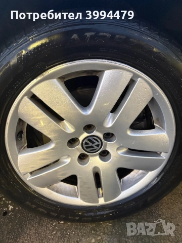 Гуми с джанти 5х100, снимка 4 - Гуми и джанти - 53444096