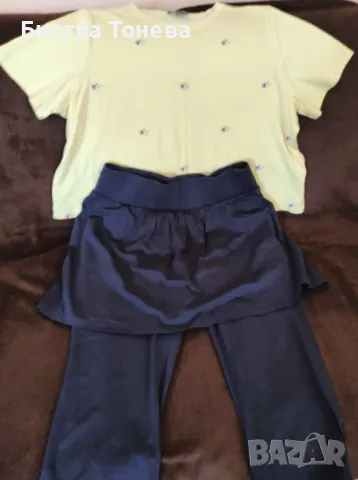 Сет - тениска и клин/пола. 