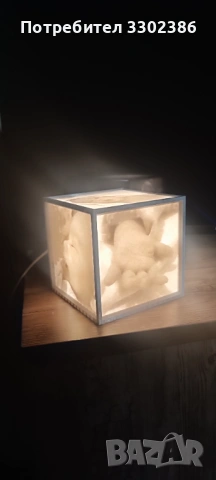 Нощна лампа със снимки по ваш избор, снимка 3 - Други - 53668771