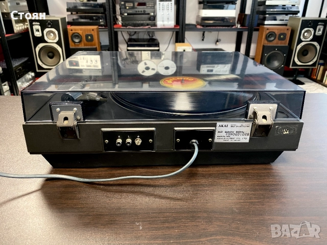 Vintage грамофон Akai, снимка 10 - Грамофони - 52076014