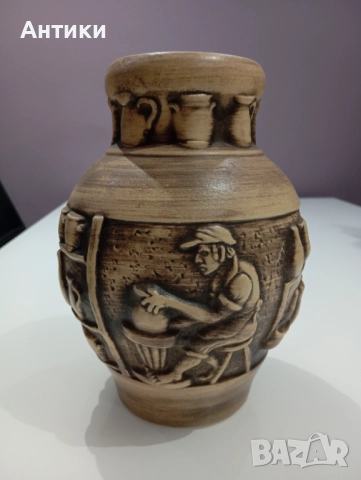 Керамична стара ваза Knodgen Keramik 