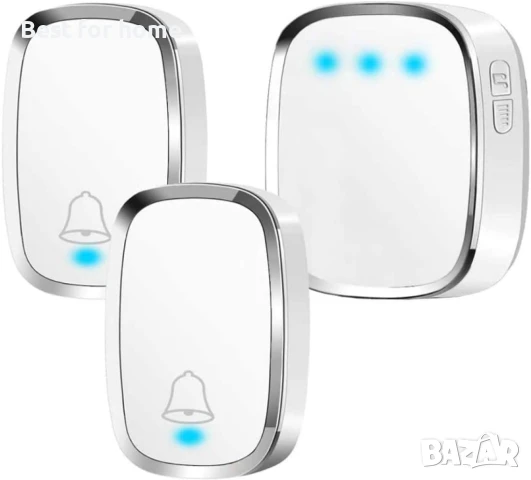 Водоустойчив външен безжичен звънец