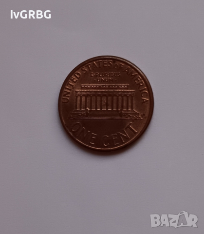 1 цент САЩ 1996 1 цент 1996 Американска монета Линкълн , снимка 4 - Нумизматика и бонистика - 44995101