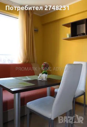 Под наем! Двустаен апартамент!,,Summer Breeze Park Apartment,,- Nikea Park Complex, снимка 12 - Aпартаменти - 46831988