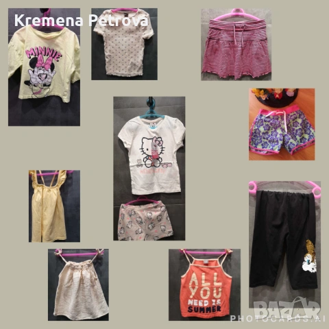 Доставка до СПИДИ АВТОМАТ 2,14€ -Летни дрешки 122-128 размер, 7-8 години