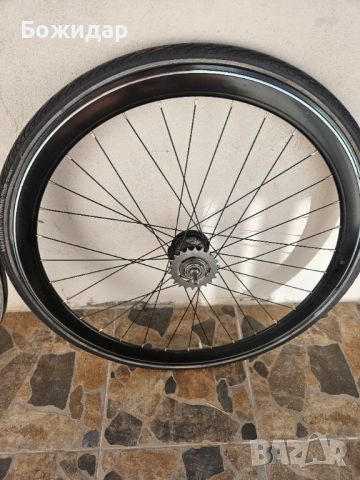 Задна капла 28" с главина Sturmey Archer Kick Shift S2C, снимка 1 - Части за велосипеди - 46818221