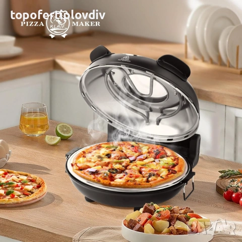 Фурна за пица Klaif 420°C 1200 W, снимка 2 - Печки, фурни - 53631512
