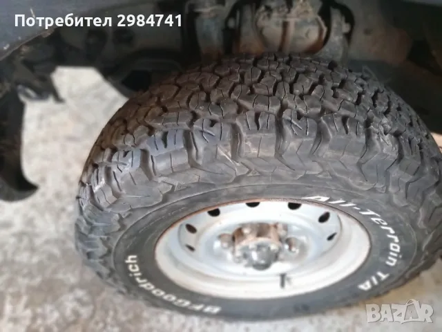 bfgoodrich trail terrain t/a ko2 lt 235/75r15 104/101s, снимка 4 - Гуми и джанти - 47138105