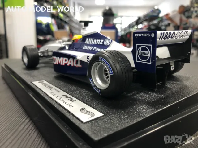 Метална колекционерска количка HOT WHEELSF1 BMW Willams FW 23 1:18, снимка 2 - Колекции - 46970471