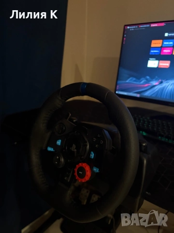 Logitech G29 SE комплект (волан + педали + шифтер), снимка 4 - Аксесоари - 53470749
