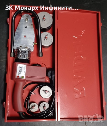 Поялник за полипропилен RAIDER RD-PW02L , 1000 W, 6 глави , снимка 4 - Други машини и части - 52853490