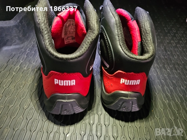 Работни обувки Puma 45 PUMA TOURING BLACK MID S3 ESD SRC, снимка 2 - Други - 52648535