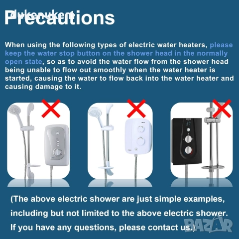 Душ слушалка с турбо перка и филтър – 360° въртящ се модел, снимка 3 - Душове - 52289710
