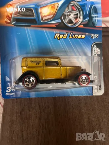 Hotwheels Red line-стар, снимка 2 - Колекции - 49656844