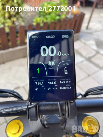 Тротинетка kaabo wolf warrior, снимка 7 - Скутери и тротинетки - 52388459