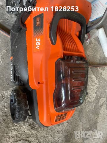 Black and decker косачка акумулаторна, снимка 7 - Градинска техника - 46361837