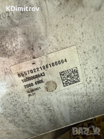 Алуминиев резервоар DAF VOLVO RENAULT, снимка 2 - Части - 51293690