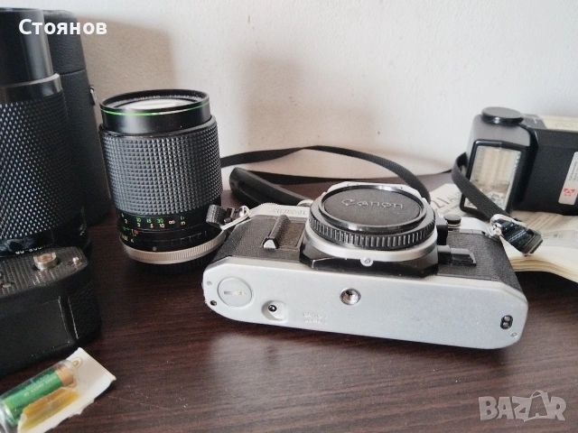 Canon AE-1 Japan, снимка 8 - Фотоапарати - 48639255