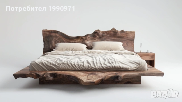 Дизайнерска спалня от мастивна дървесина по поръчка, снимка 13 - Спални и легла - 53727107