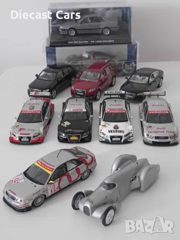 Audi A4 DTM, Q7 Q5 Audi 200 Quattro A7 Minichamps, Schuco, Brumm BOS 1:43, снимка 1