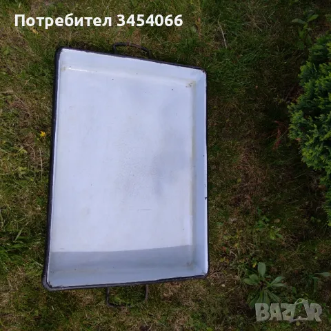 Голяма емайлирана тава. , снимка 3 - Други - 50411638