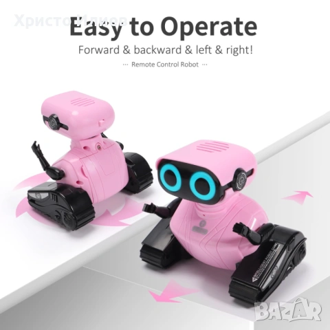 Детски робот с дистанционно управление светещи очи, снимка 4 - Образователни игри - 53906862
