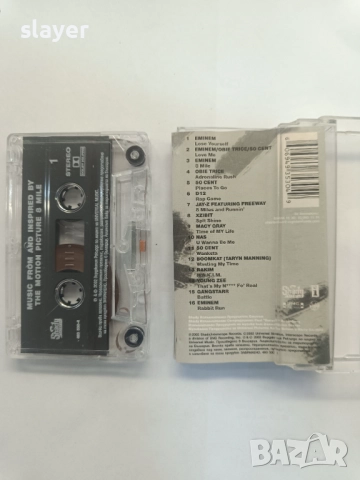 Оригинална касета Eminem 8 mile, снимка 2 - Аудио касети - 52237272