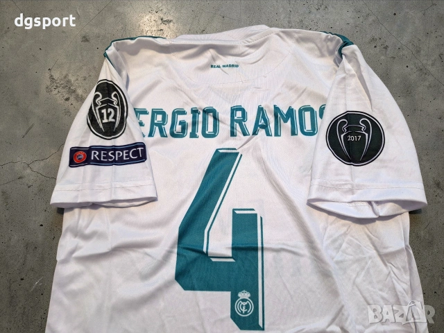 Детски екип на Серхио Рамос #РЕАЛ М #ретро модел!!!, снимка 3 - Футбол - 54007680