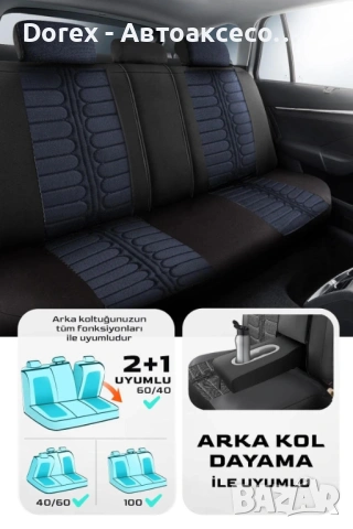 Комплект премиум тапицерия Panda Londra - различни цветове, снимка 3 - Аксесоари и консумативи - 53947282