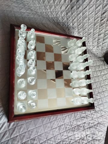 Стъклен шах , снимка 8 - Шах и табла - 45510238