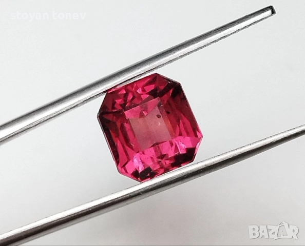Фантастичен радък червено розов Малайя гранат 2.83кт.! Нов!, снимка 9 - Други - 52685468