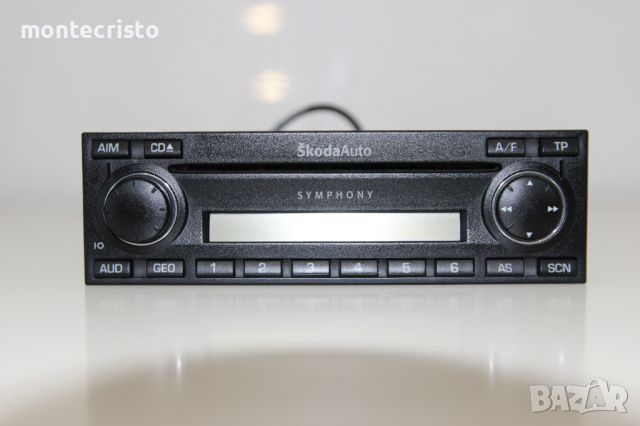 CD RADIO Skoda Octavia I (1997-2004г.) 1U0035156E SkodaAuto SYMPHONY, снимка 1 - Аксесоари и консумативи - 45546042
