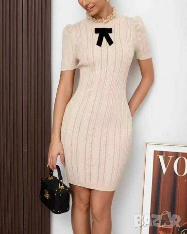 рокля плетиво , снимка 4 - Рокли - 51793564