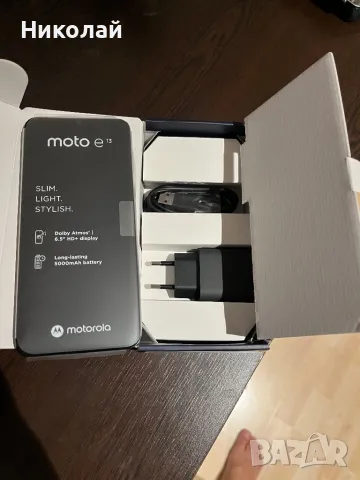 Смартфон Motorola Moto e13, 64GB, 2GB RAM, 4G, Cosmic Black, снимка 6 - Motorola - 47807067