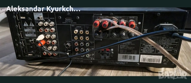 Pioneer VSX-820 5.1-канален A/V ресивър за домашно кино, снимка 6 - Ресийвъри, усилватели, смесителни пултове - 54295583