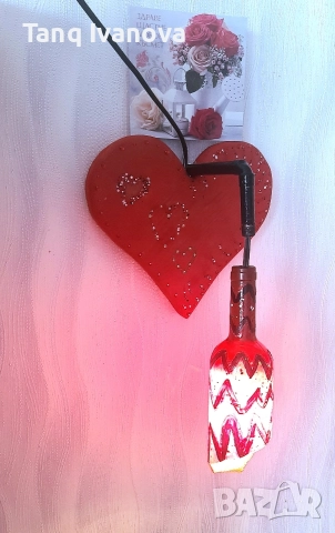 НАМАЛЕНИЕ💥 Стенна лампа СЪРЦЕ