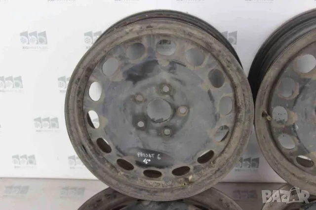 Стоманени джанти 4 броя 16 цола 5x112 6.5J ЕТ50 за Volkswagen Passat B6 (2005-2010), снимка 2 - Гуми и джанти - 49164317