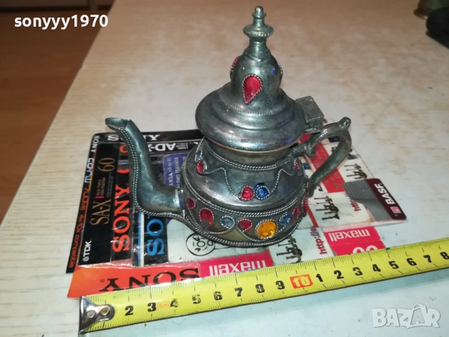 КРАСИВ ЧАЙНИК ОТ ФРАНЦИЯ 0710252025, снимка 7 - Антикварни и старинни предмети - 51979513