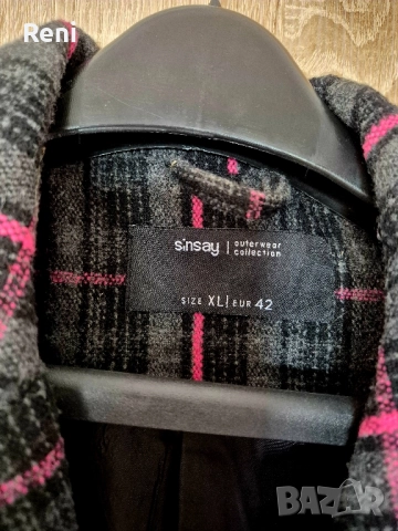 Тънко палтенце с вълна, Sinsay, снимка 6 - Палта, манта - 52397984