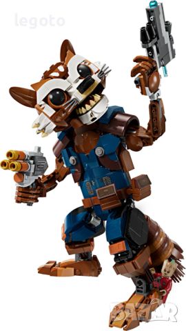 НОВО ЛЕГО 76282  Супер Хироус - Ракета и бебе Грут LEGO 76282 Super Heroes - Rocket & Baby Groot, снимка 4 - Конструктори - 45223233