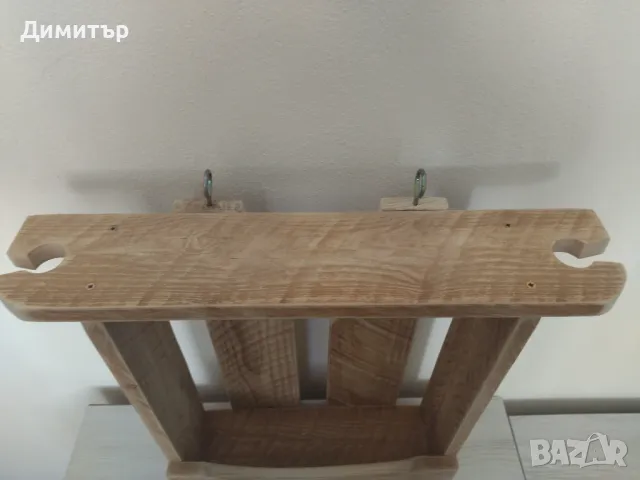 Дървена етажерка в Ретро стил !, снимка 6 - Етажерки - 50302619