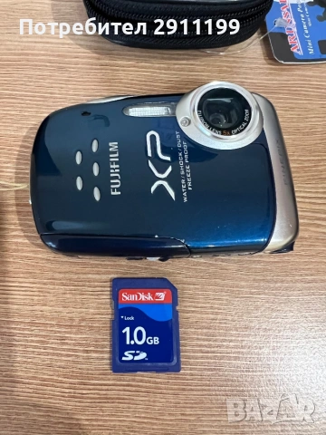 Фотоапарат Fujifilm 12 Mp с подаръци, снимка 9 - Фотоапарати - 53869527